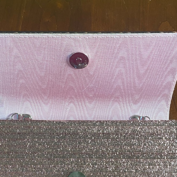 Kurt Geiger Rainbow Crystal Clutch with Chain - Picture 2 of 4